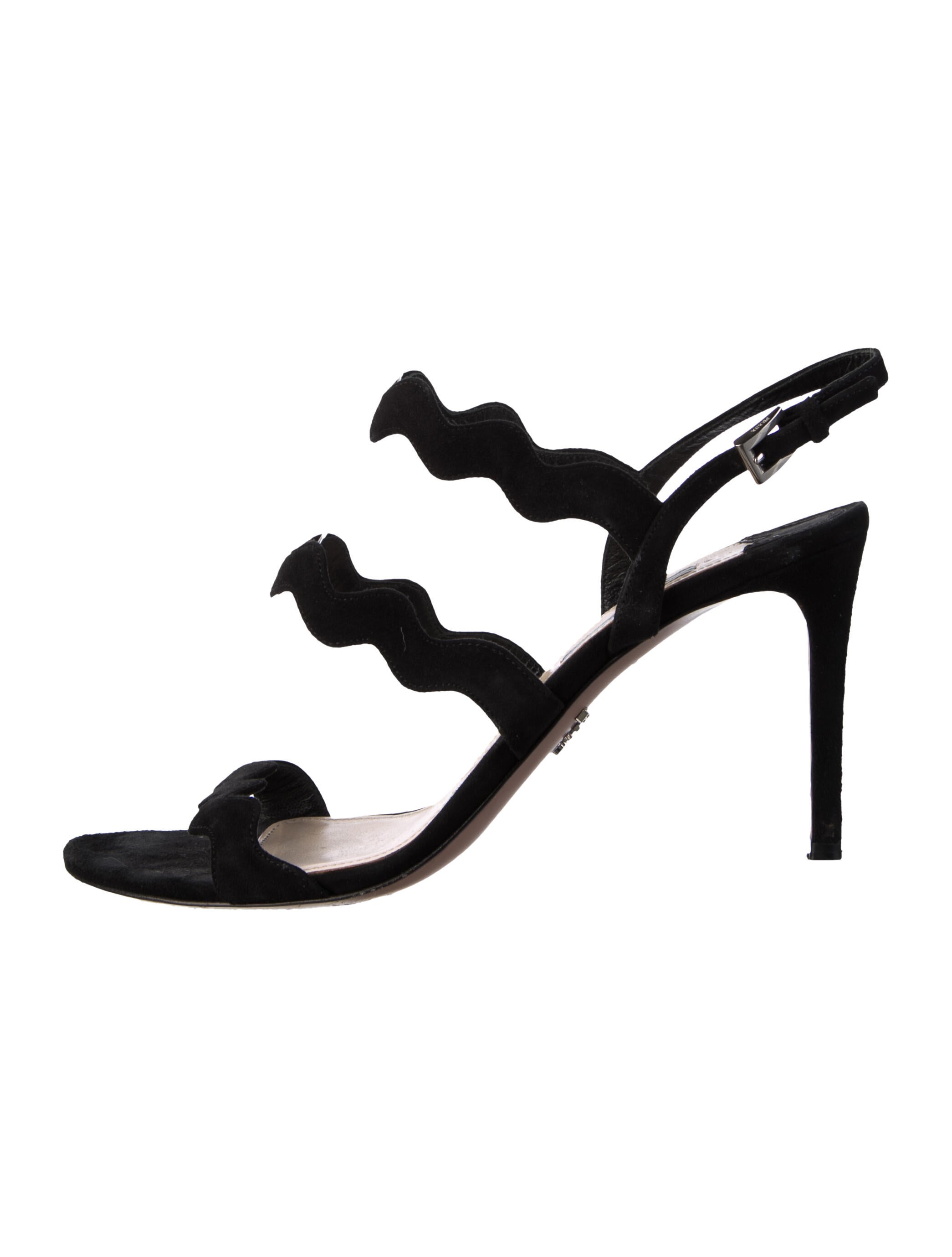 Prada Suede Sandals