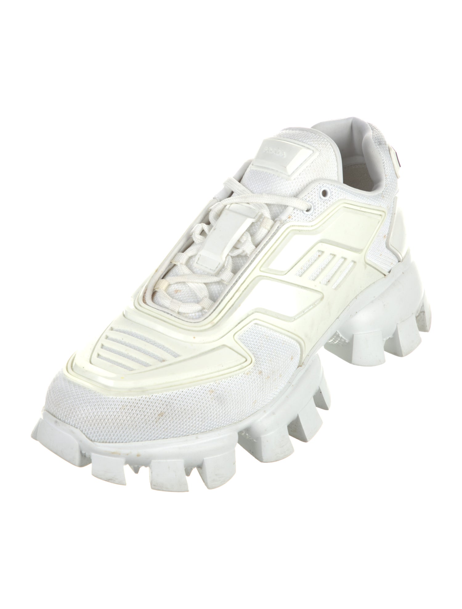 Prada Mesh Printed Chunky Sneakers