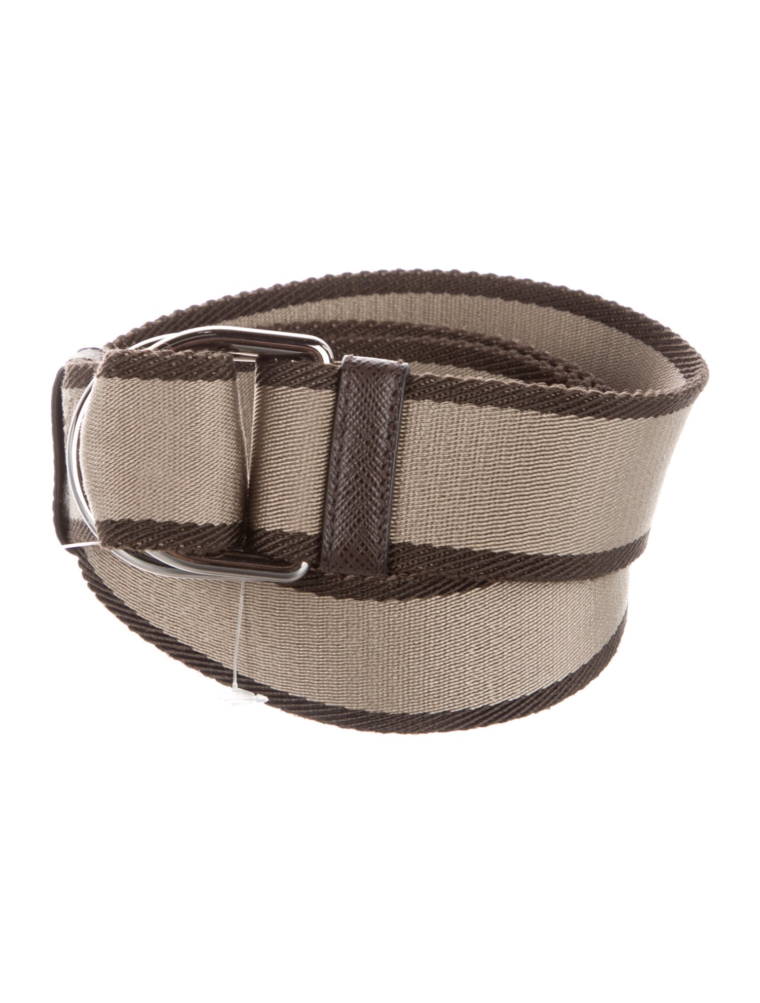 Prada Canvas Belt