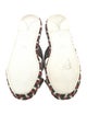 Prada Leather Patterned Slides