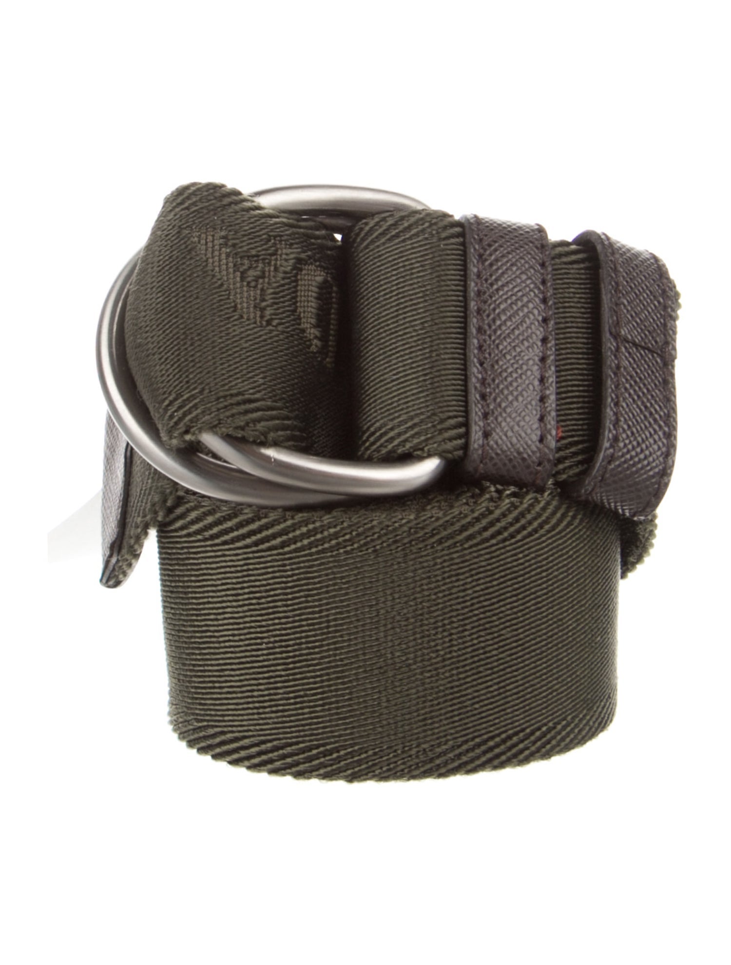 Prada Canvas Belt