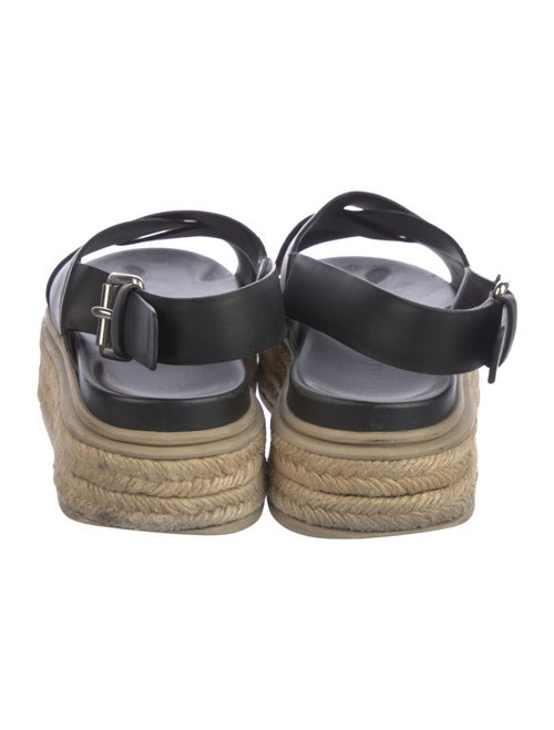 Prada Leather Espadrilles