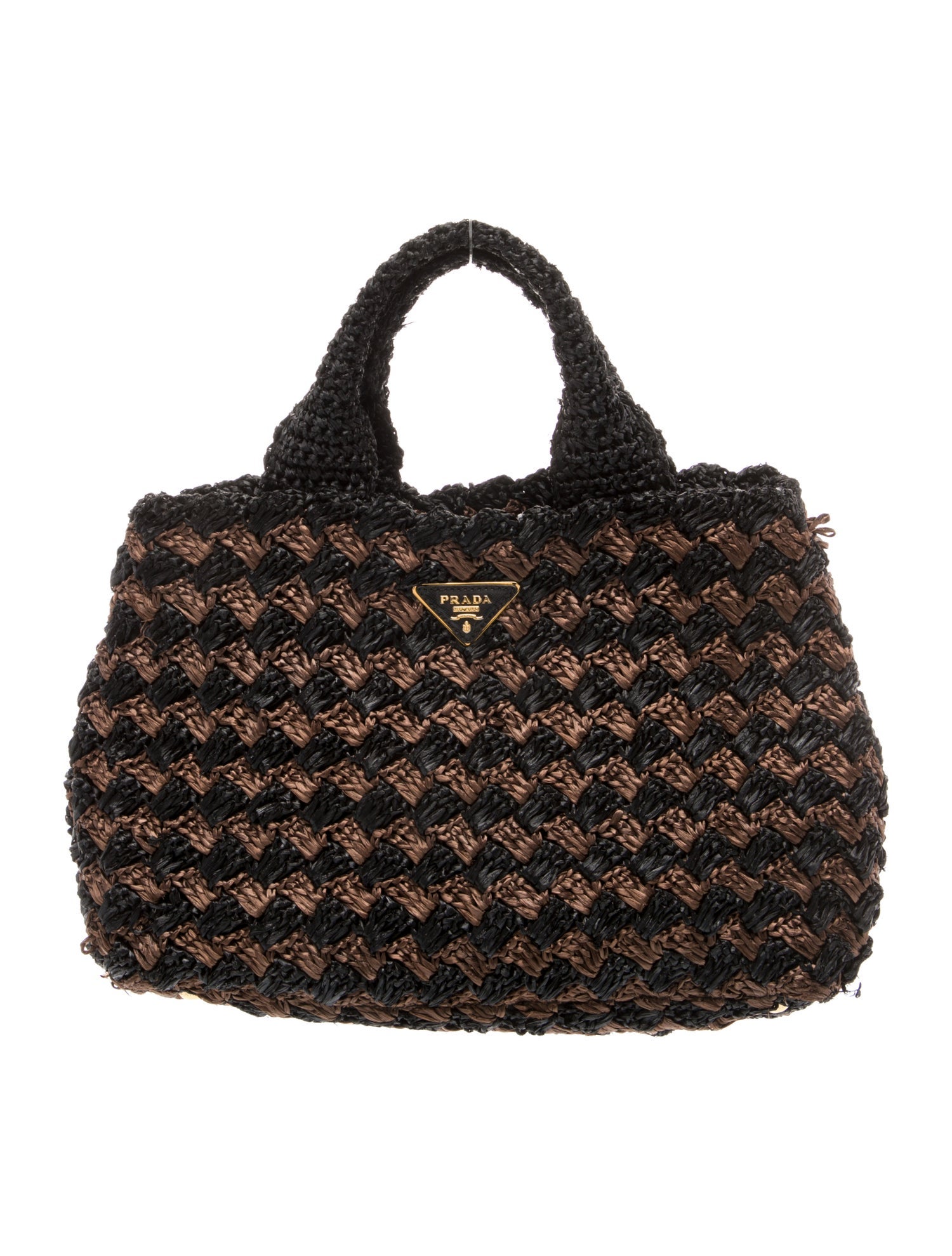 Prada Saffiano Leather Top Handle Bag