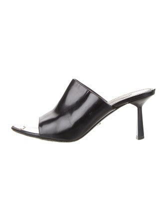 Prada Leather Slides