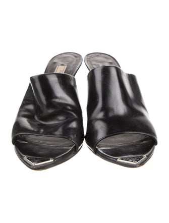 Prada Leather Slides