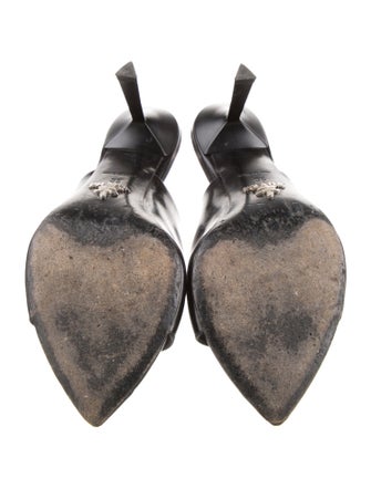 Prada Leather Slides