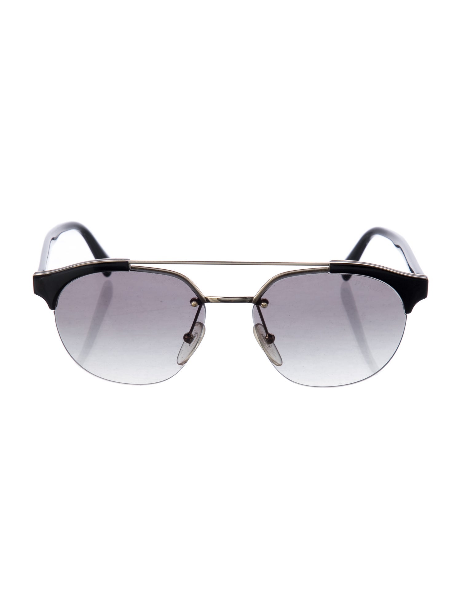 Prada Round Gradient Sunglasses
