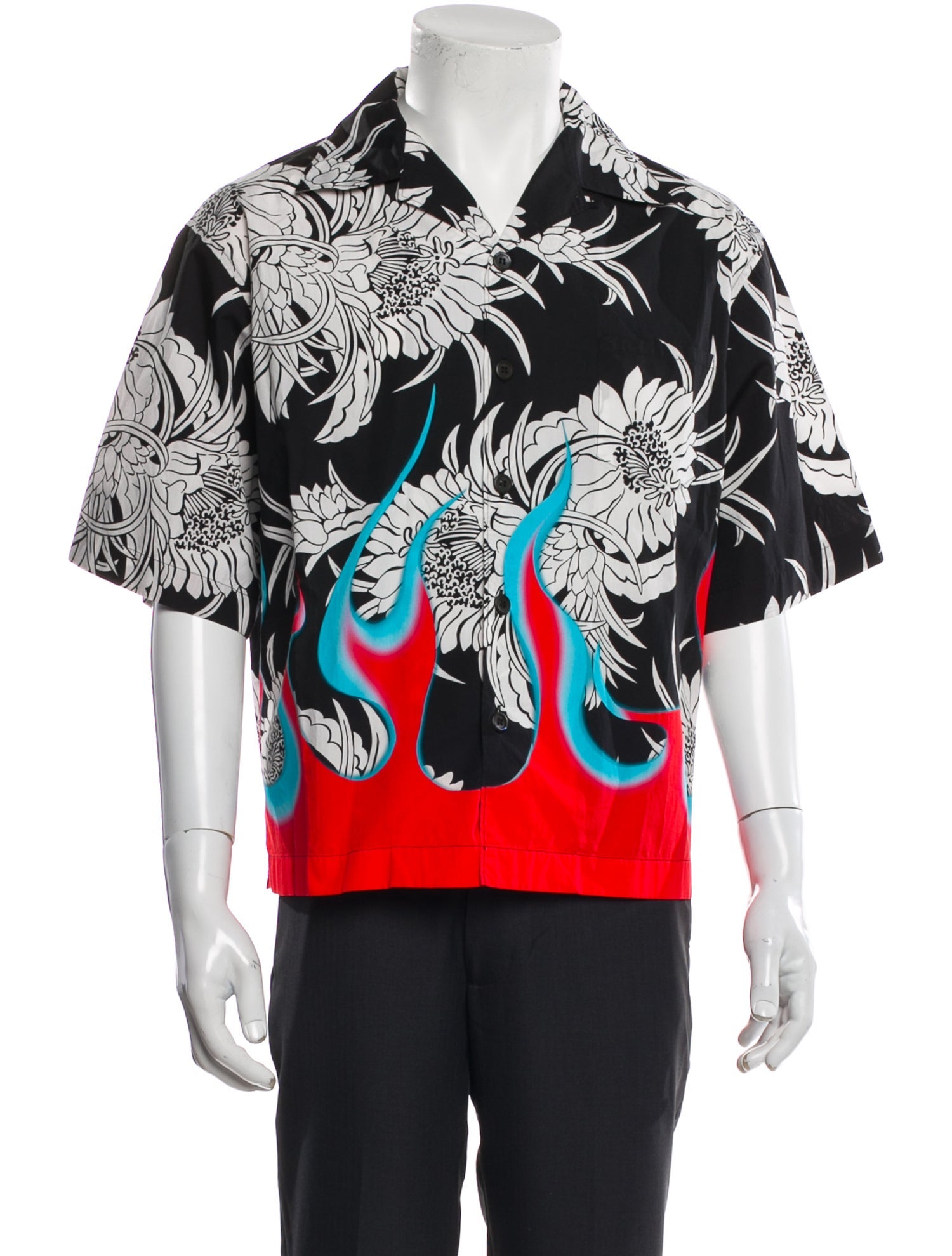 Prada 2018 Graphic Print Shirt