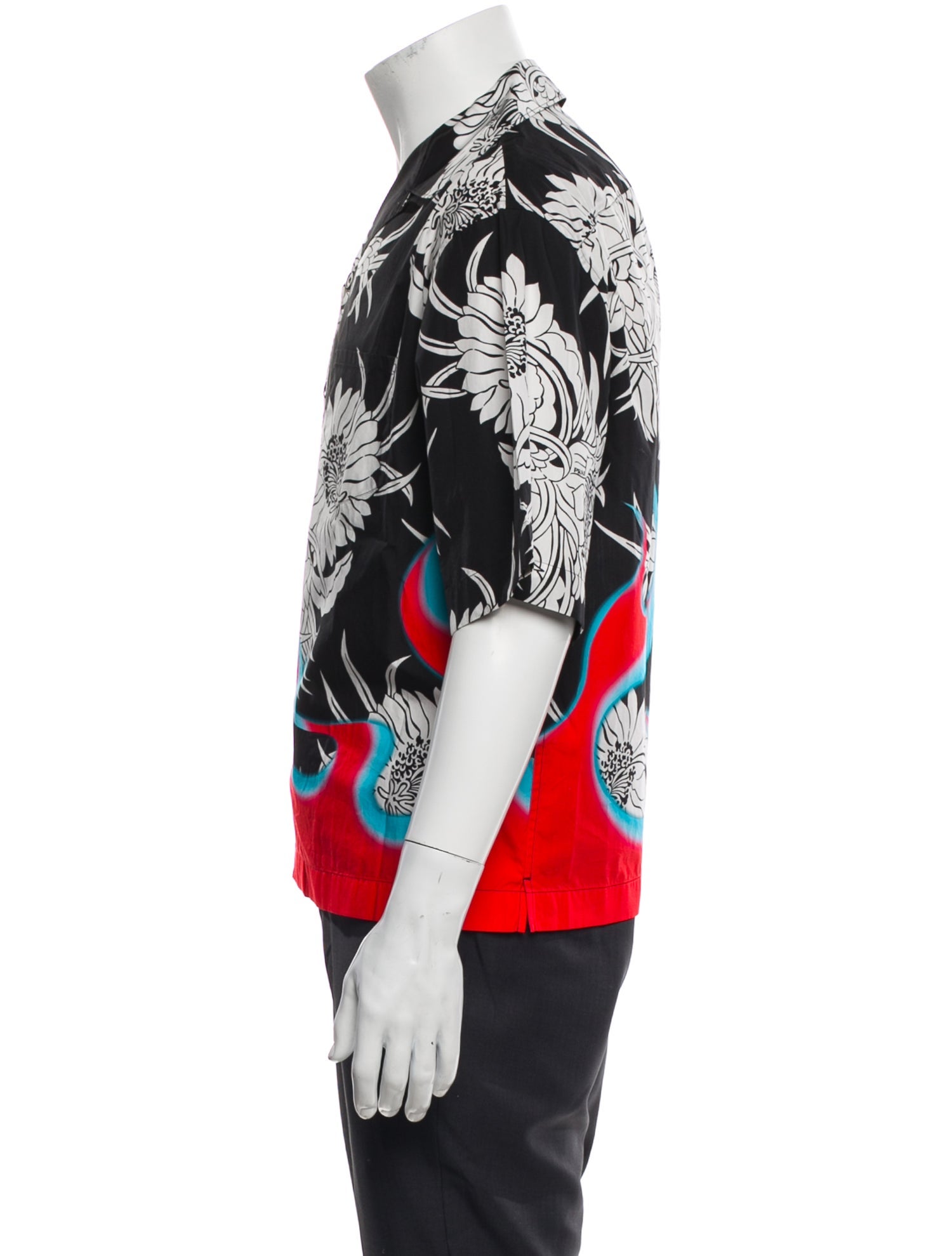 Prada 2018 Graphic Print Shirt