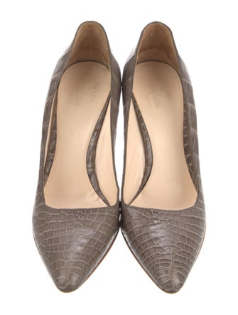 Prada Alligator Pumps