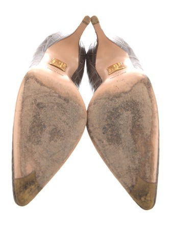 Prada Alligator Pumps