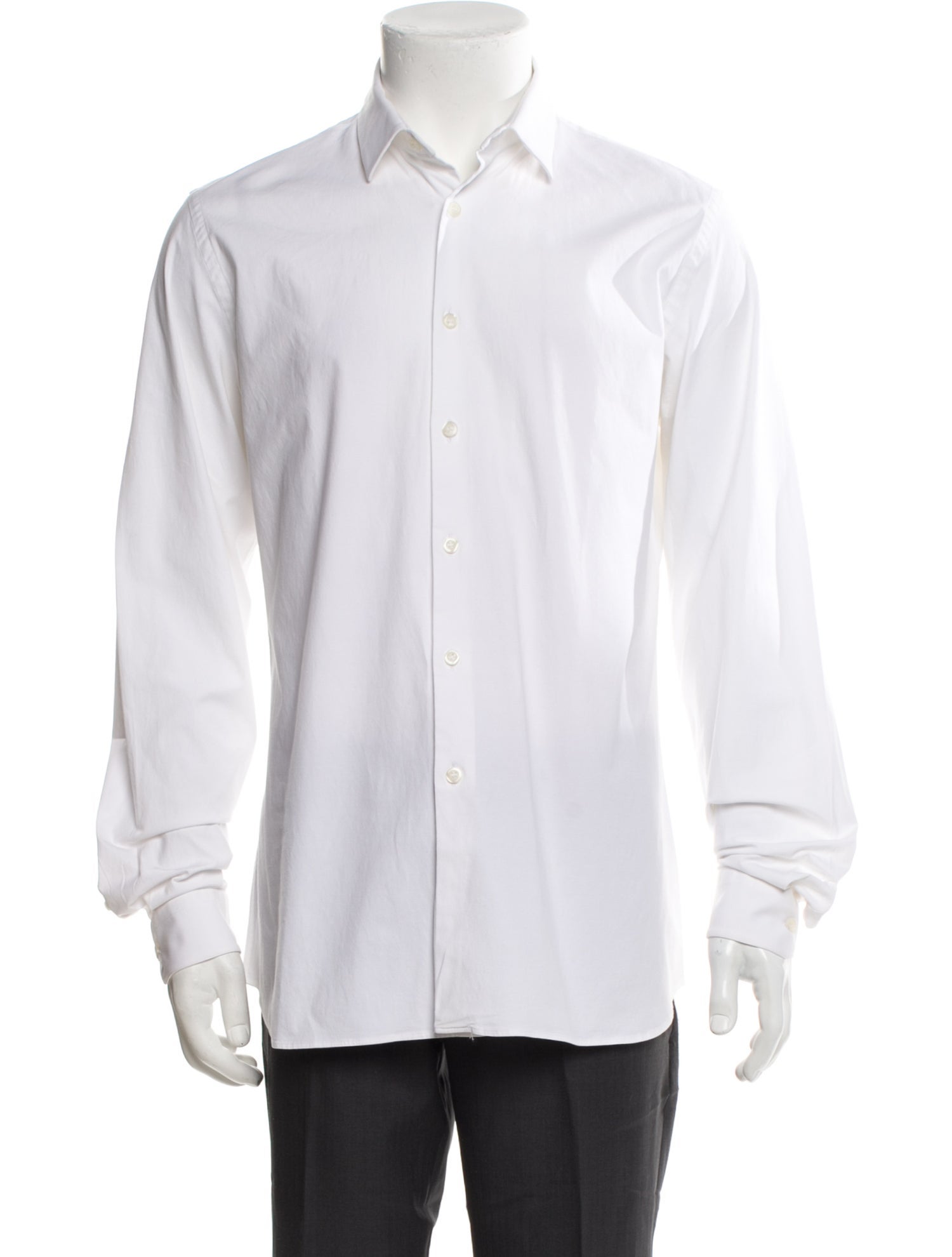 Prada Long Sleeve Dress Shirt