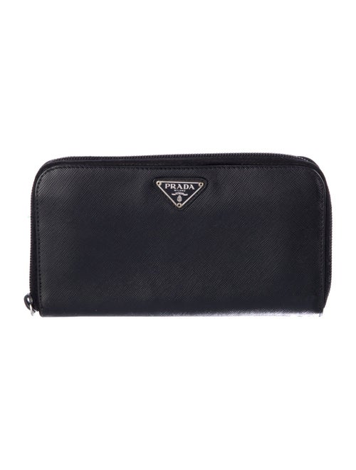 Prada Saffiano Lux Leather Continental Wallet