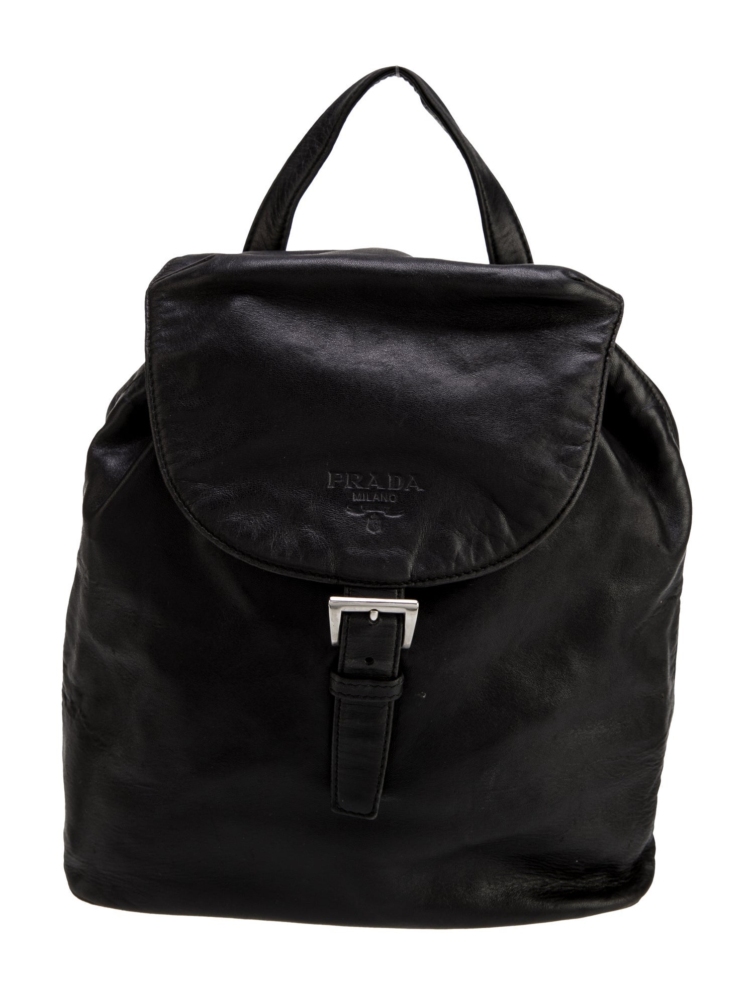 Prada Soft Calf Leather Backpack