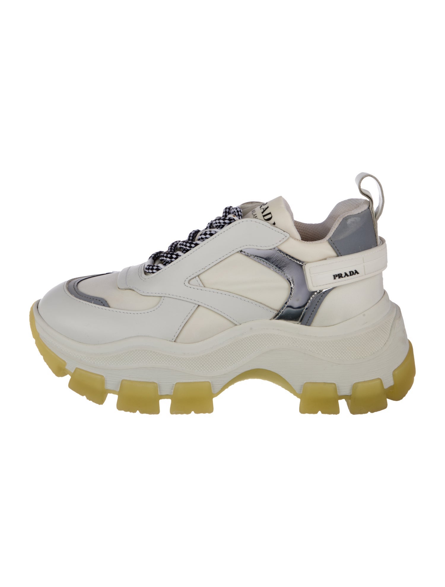 Prada Leather Chunky Sneakers