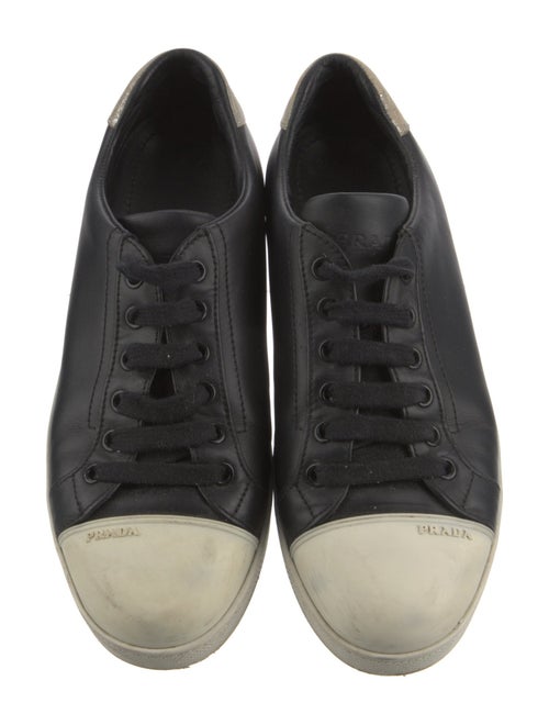 Prada Leather Sneakers
