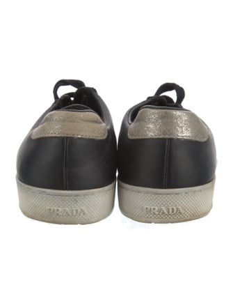Prada Leather Sneakers