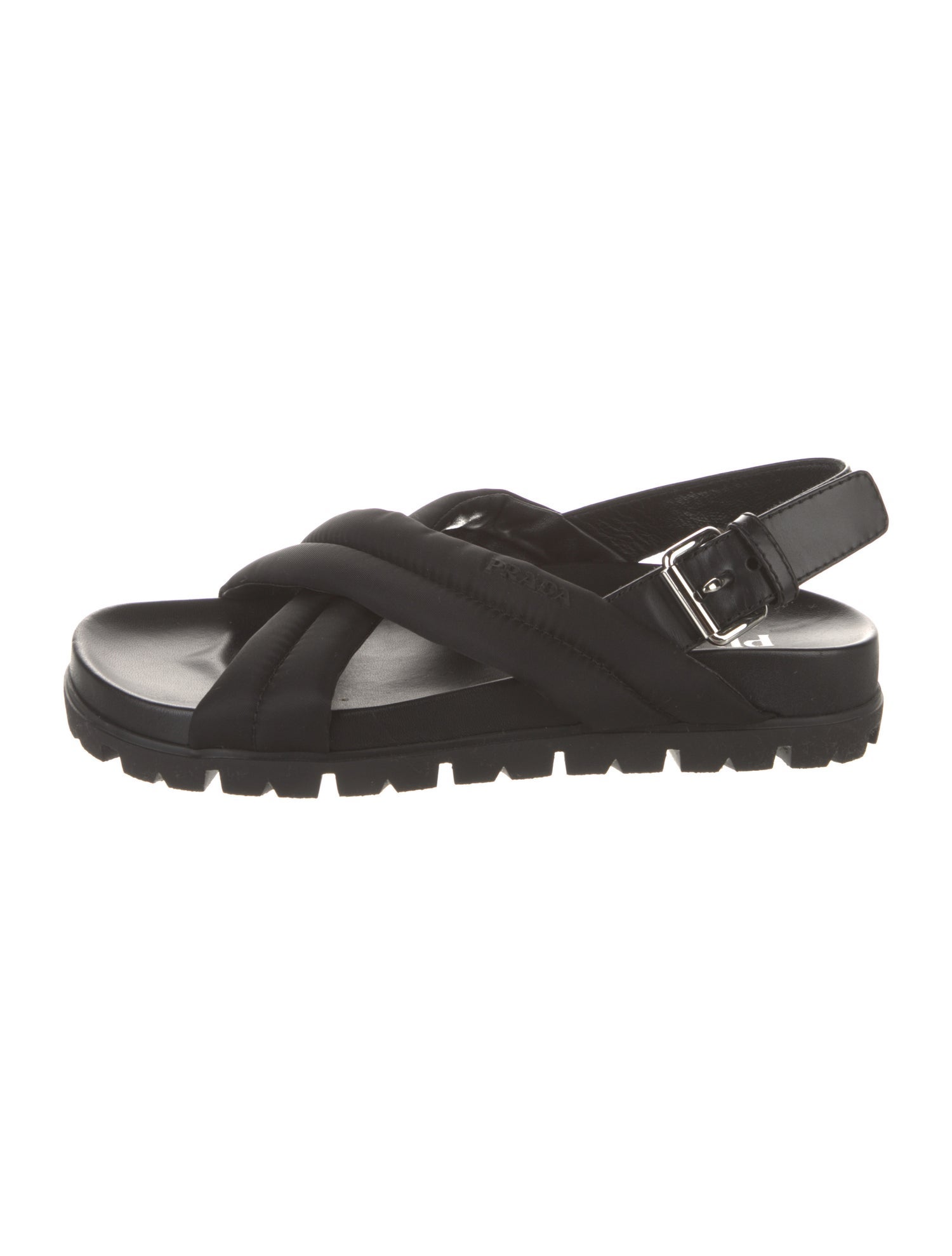 Salvatore Ferragamo Lambskin Sandals w/ Tags - Black Sandals