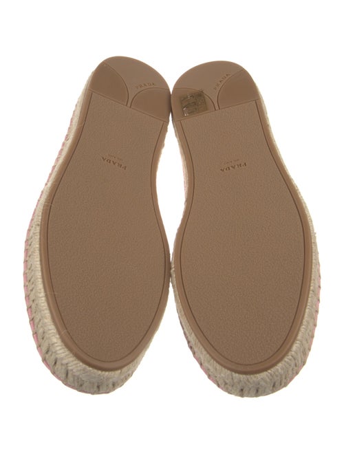 Prada Canvas Mary Jane Flats