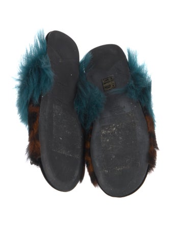 Prada Fur Slides