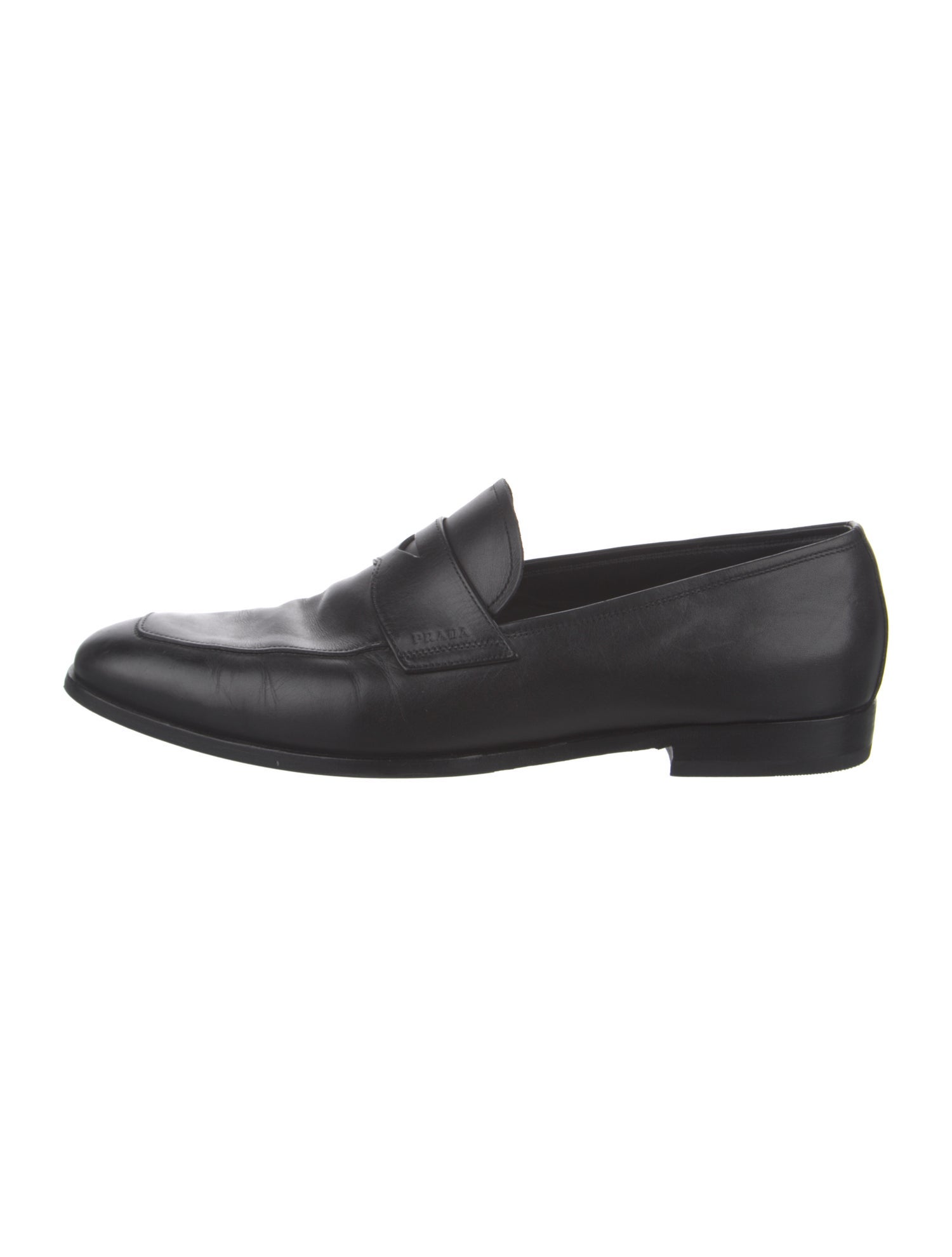 Prada Leather Dress Loafers