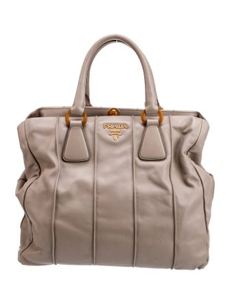 Prada Soft Calf Leather Tote
