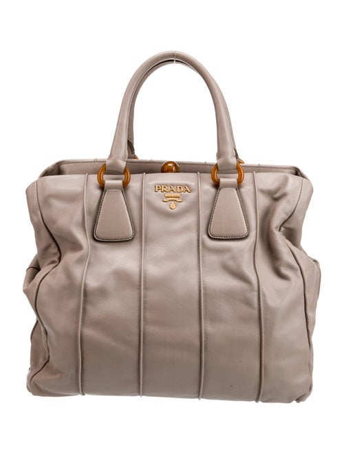 Prada Soft Calf Leather Tote