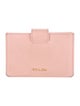 Prada Saffiano Leather Card Holder