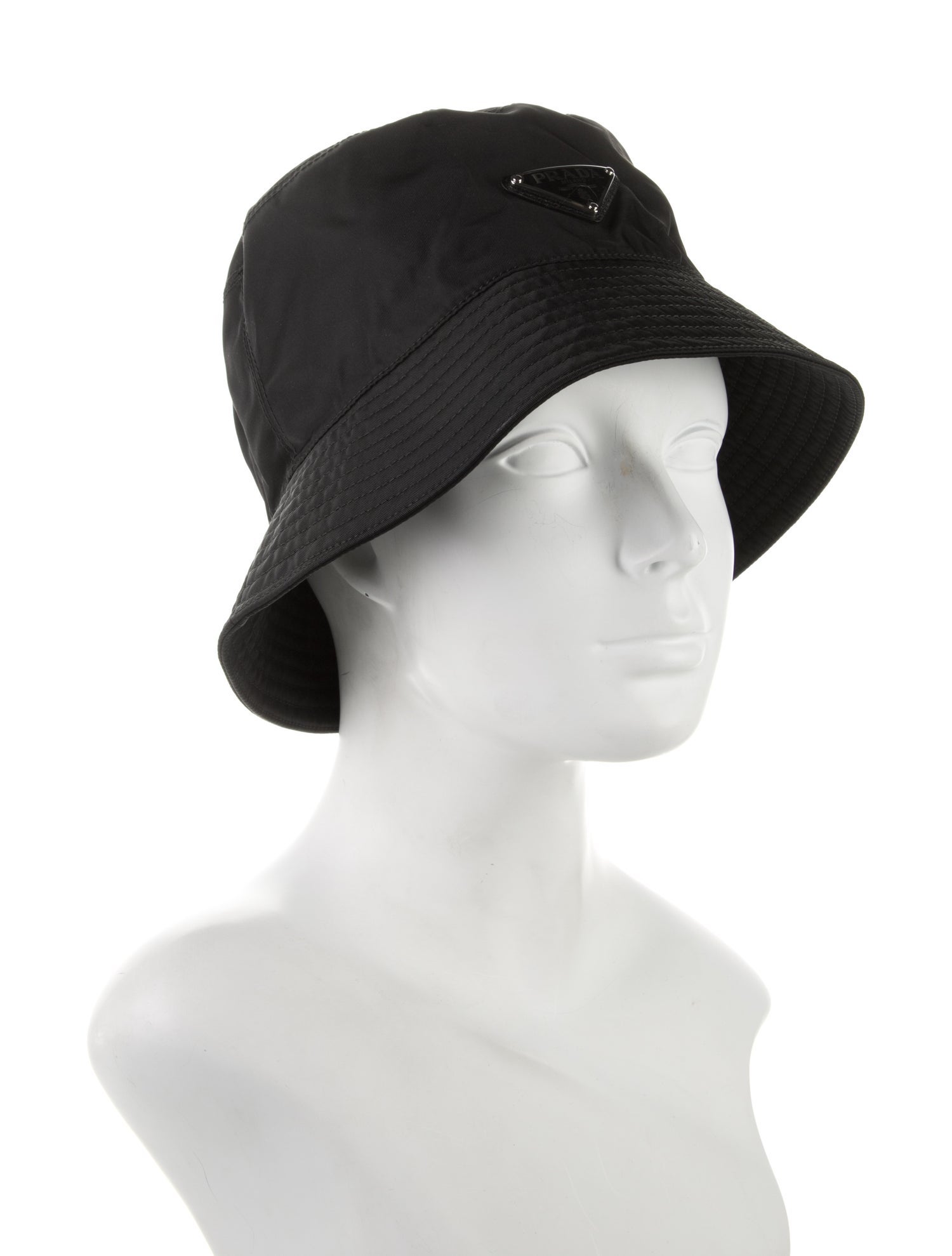 Prada Black bucket hat