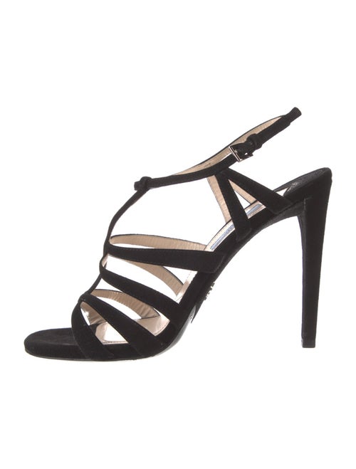 Prada Suede Gladiator Sandals