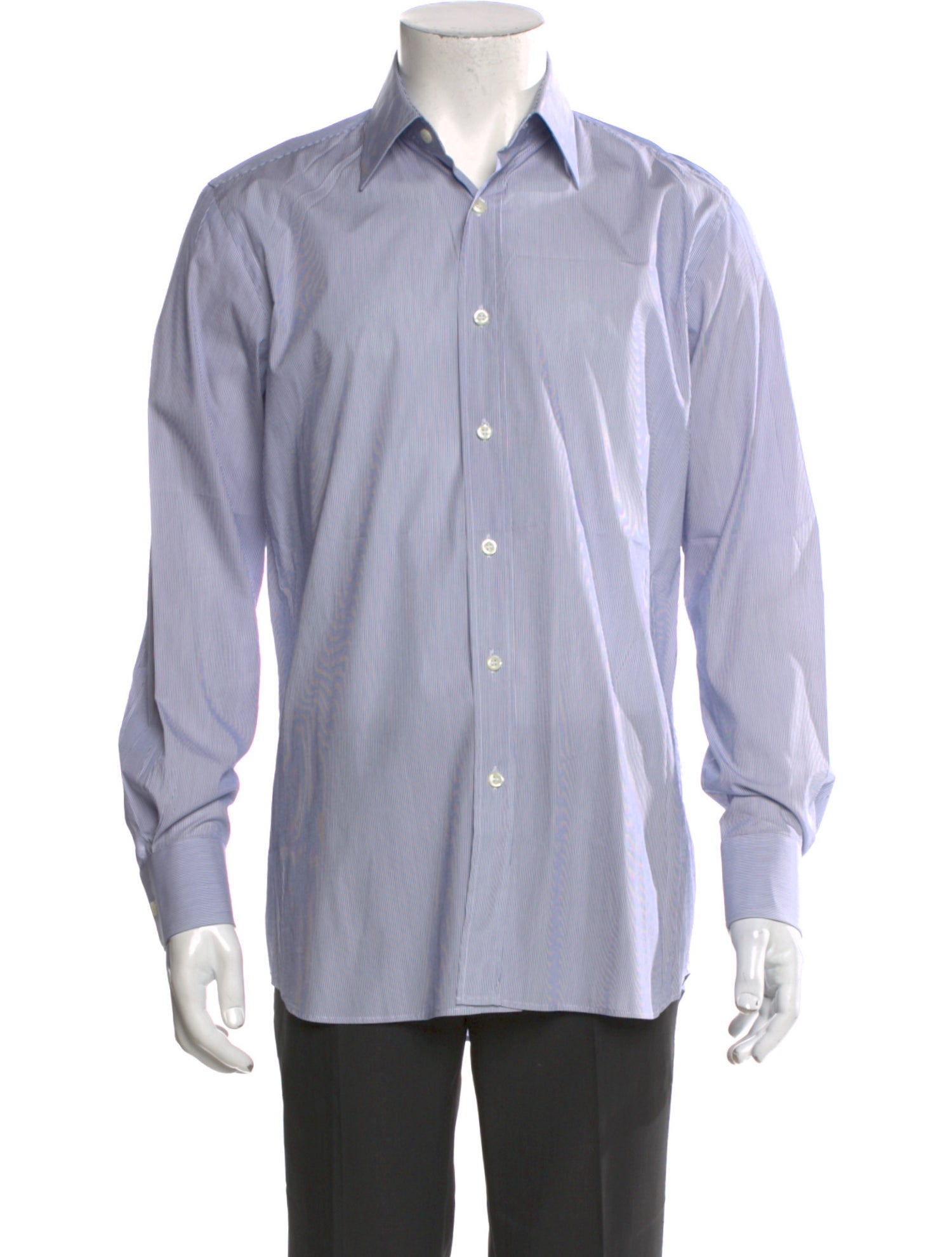 Prada 2014 Striped Dress Shirt