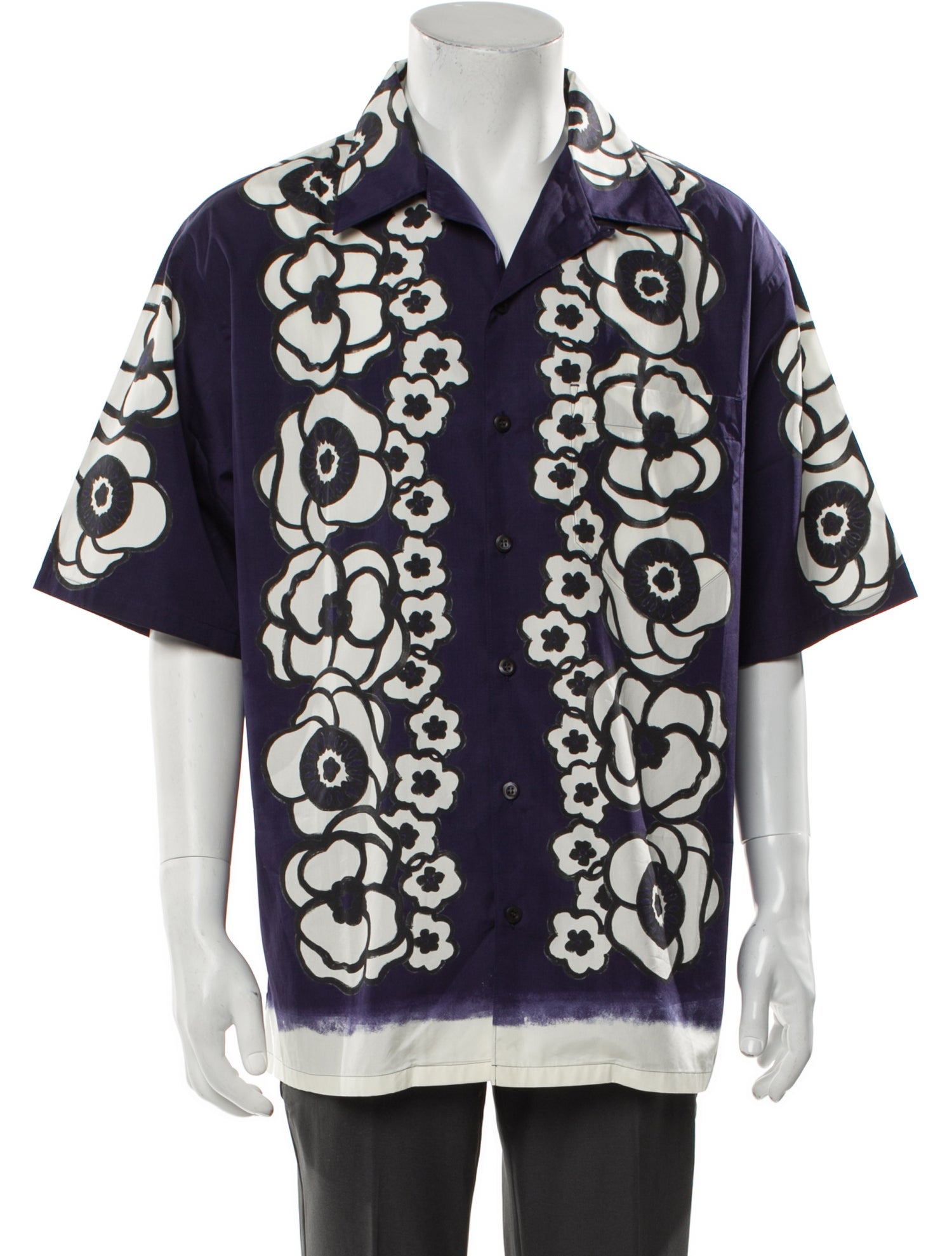 Prada 2023 Floral Print Shirt