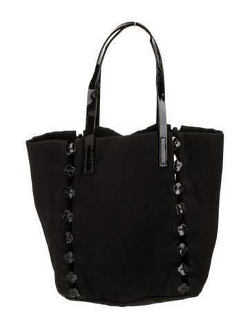 Prada Handle Bags Tessuto Nylon Top Bag Vintage