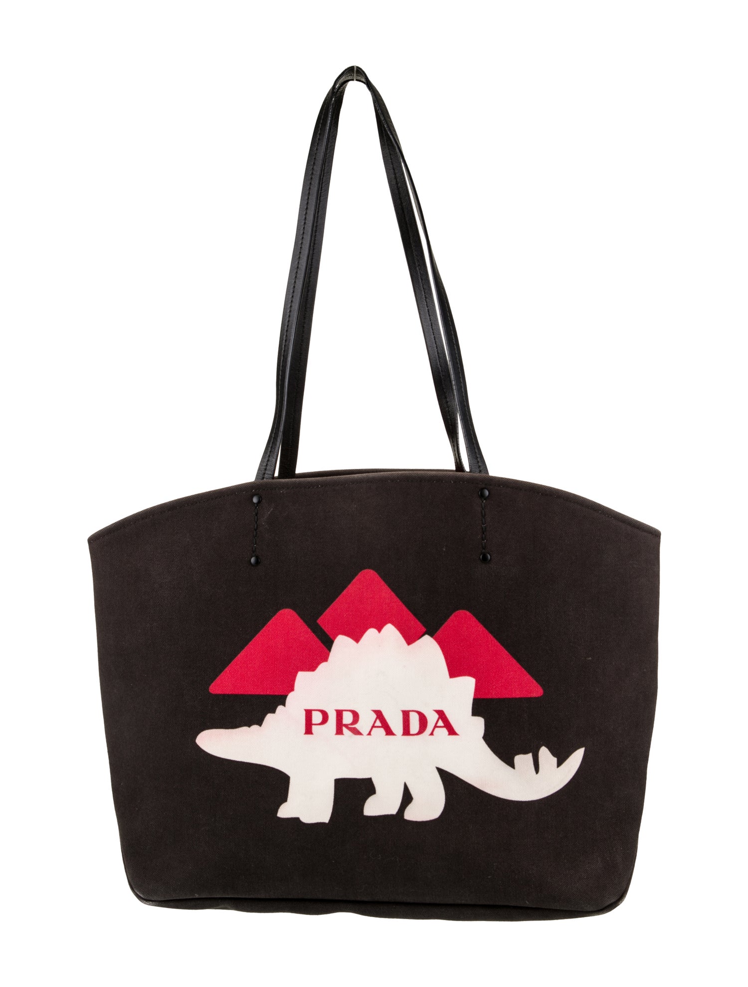 Prada Canvas Canapa Dinosaur