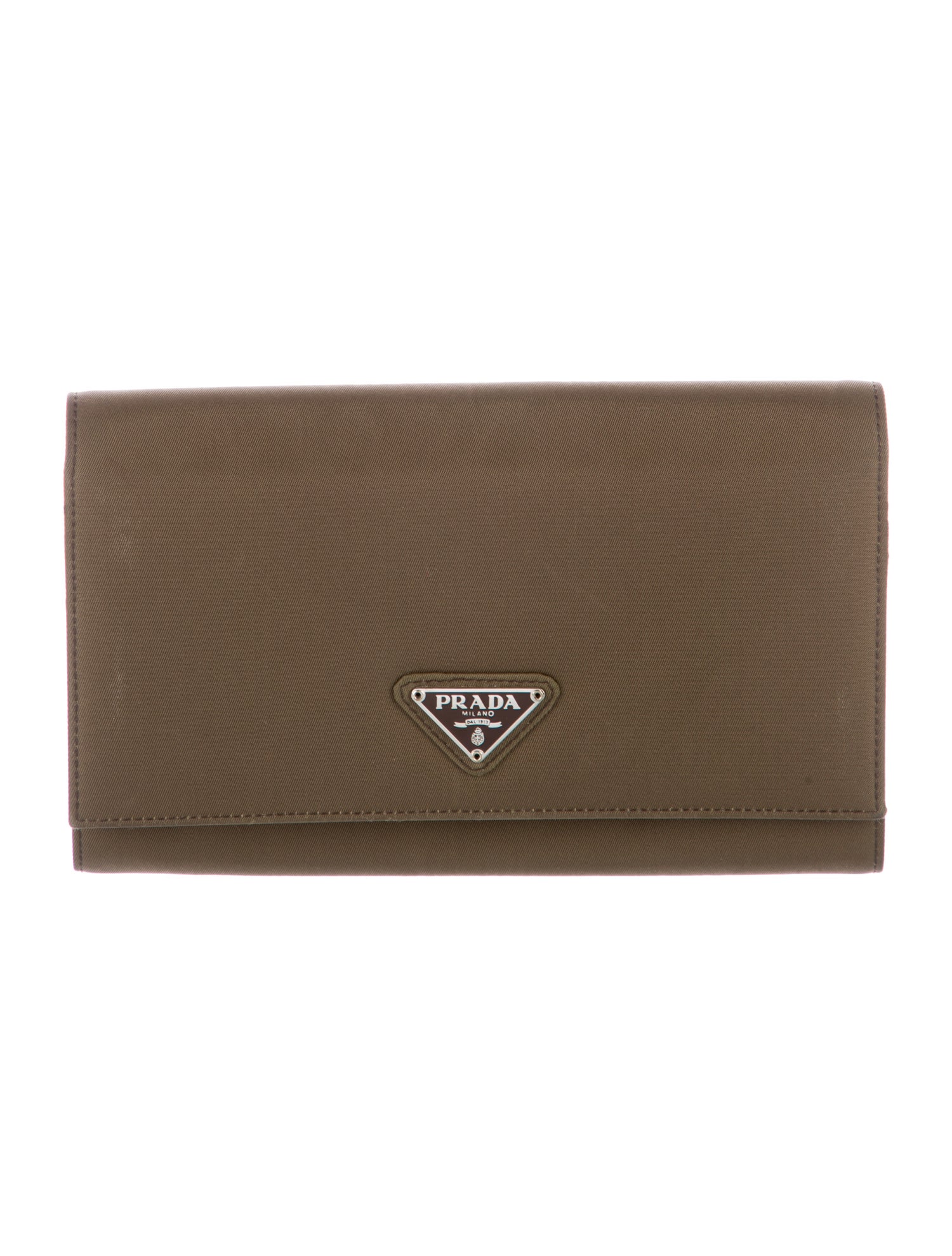 Prada Nylon Continental Wallet