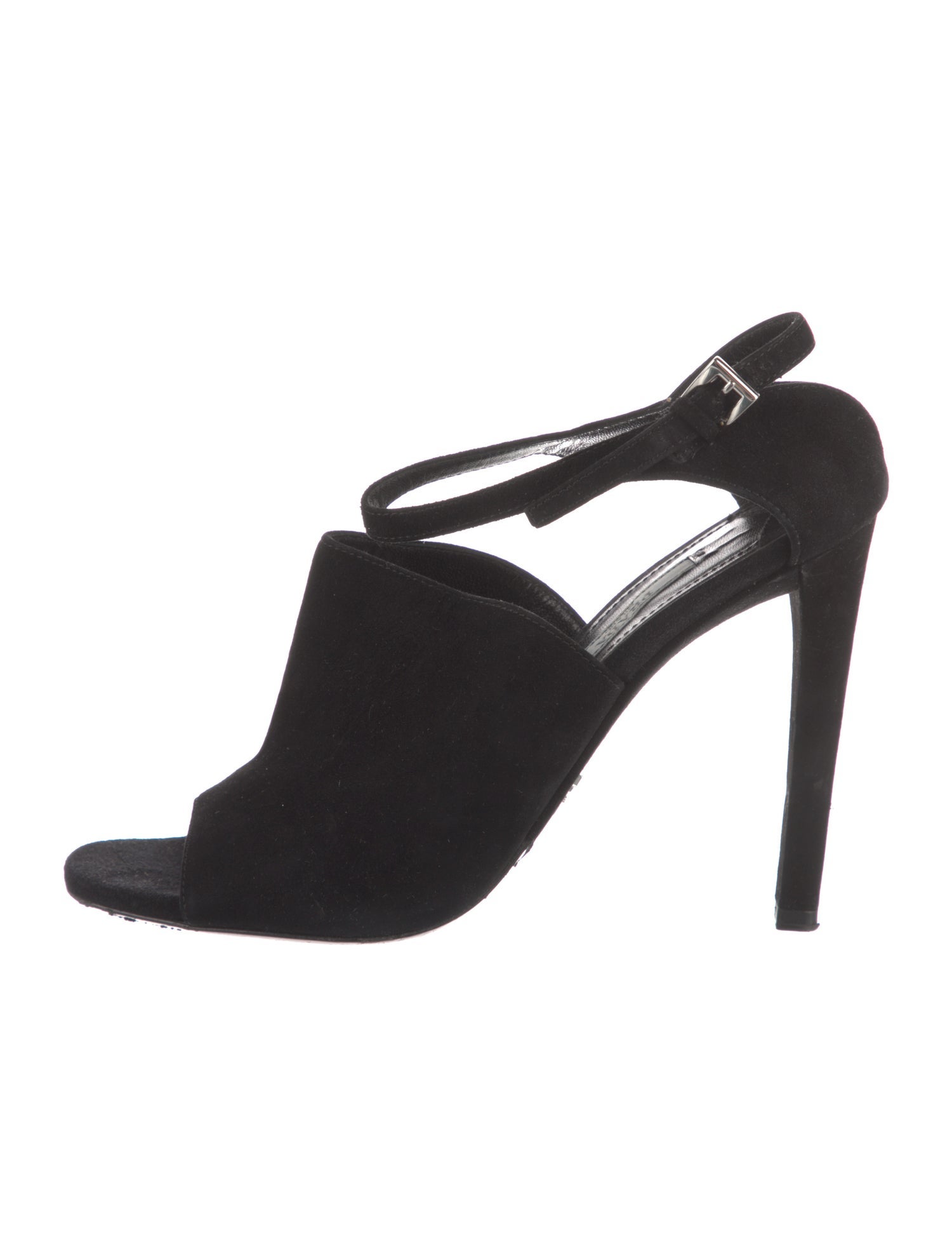 Prada Suede Slingback Sandals