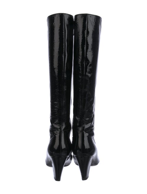 Prada Patent Leather Riding Boots