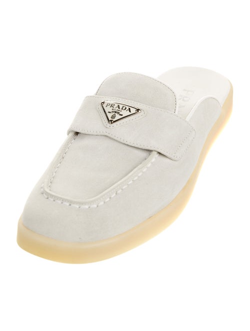 Prada Suede Mules