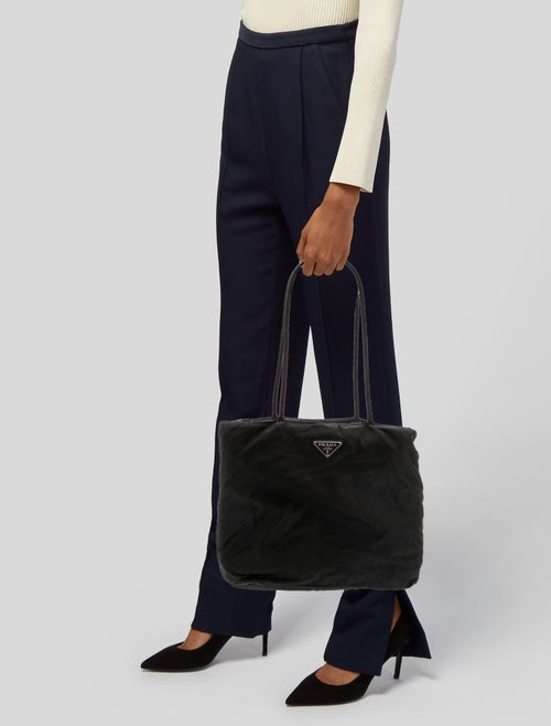 Prada Tessuto Nylon Top Handle Bag