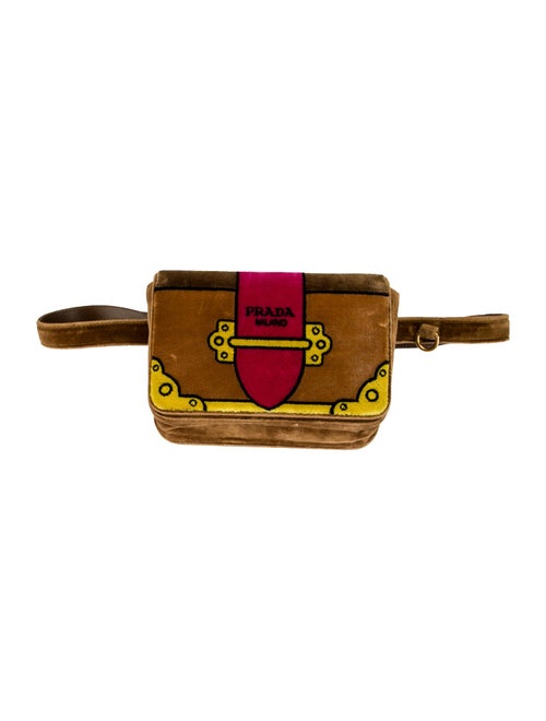 Prada Velvet Trompe L'oeil Cahier