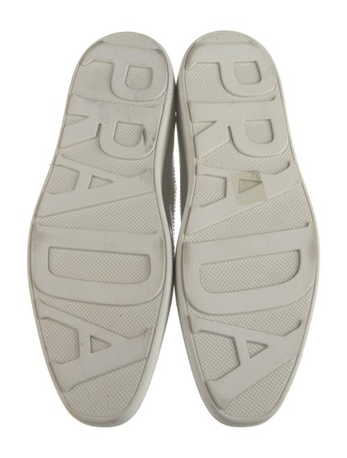 Prada Leather Lasercut Accents Oxfords
