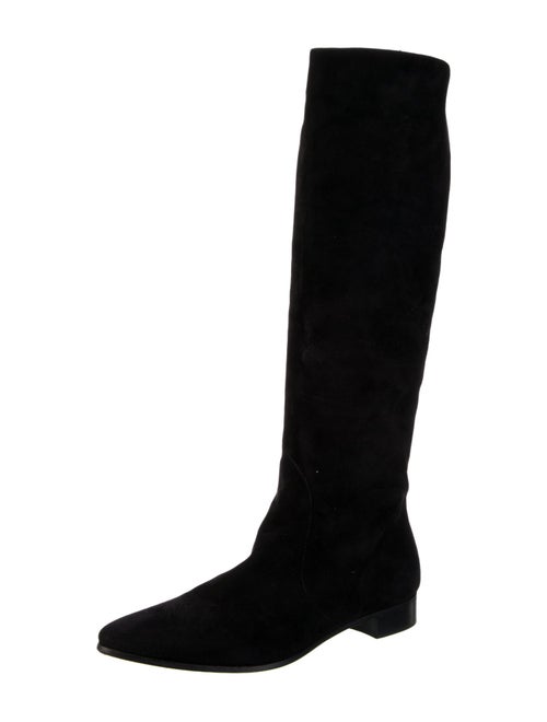 Prada Suede Riding Boots