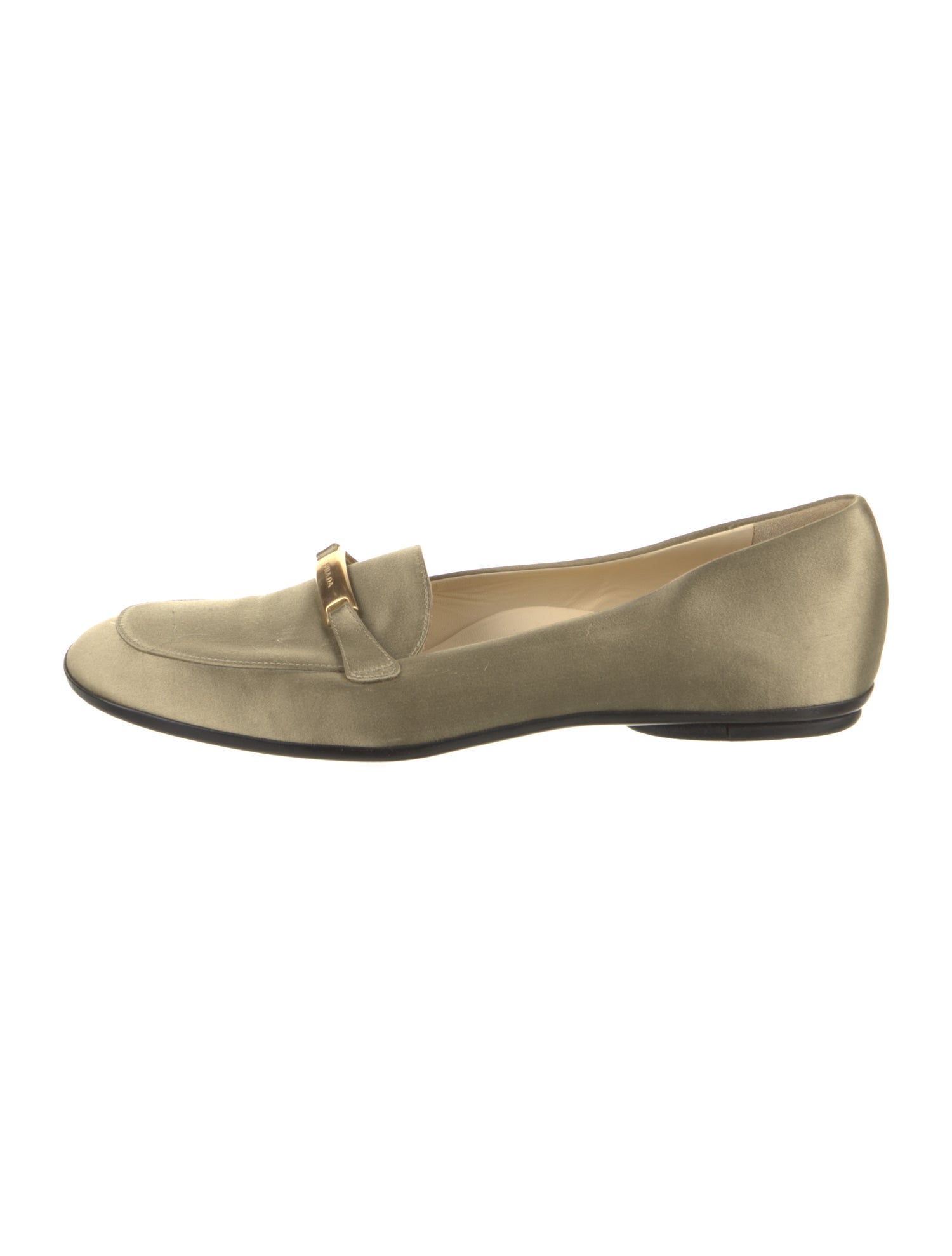 Prada Satin Loafers