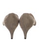 Prada Suede Scalloped Accent Pumps