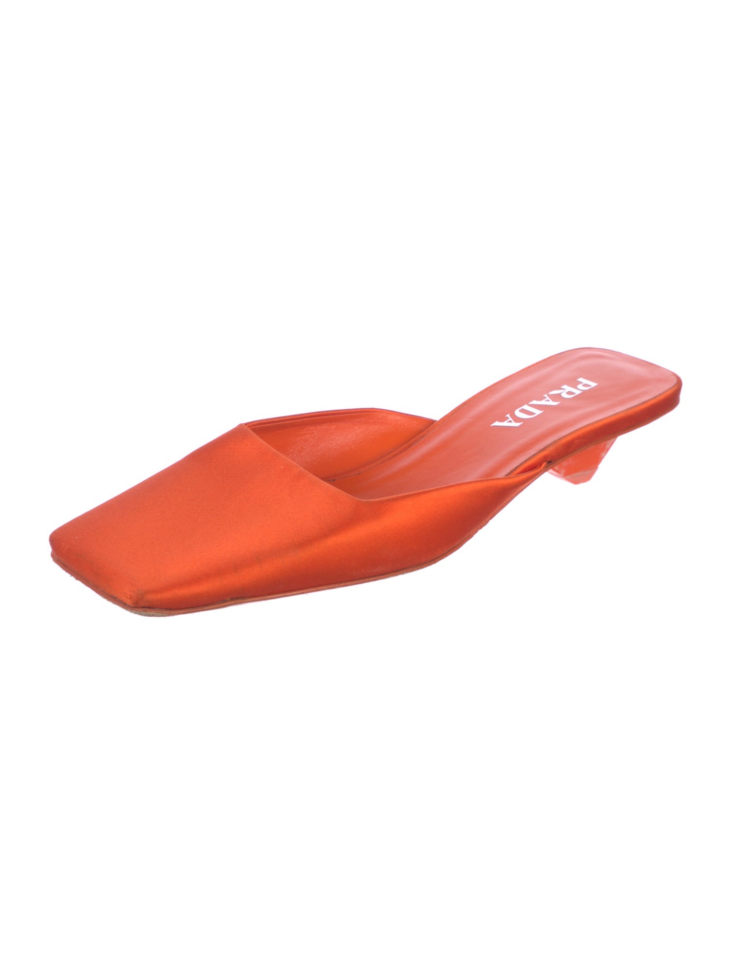 Prada Satin Mules