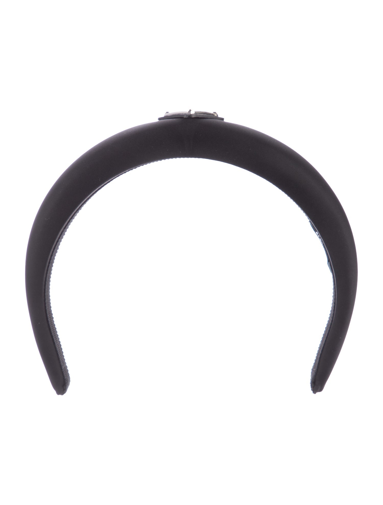 Prada women's black headband