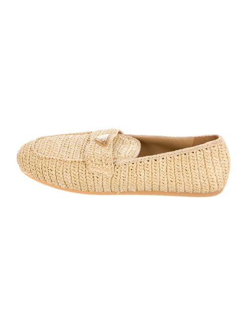 Prada Straw Espadrilles