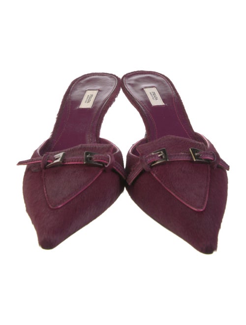 Prada Ponyhair Mules