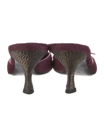 Prada Ponyhair Mules