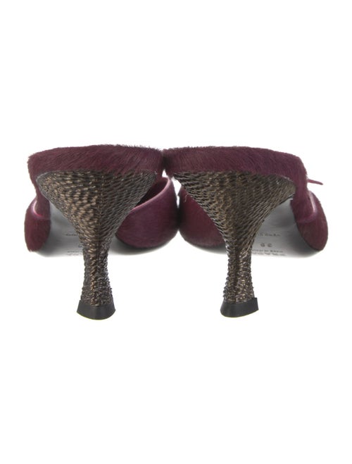 Prada Ponyhair Mules